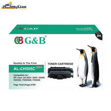 کارتریج لیزری ۰۵ پلاس جی اند بی مناسب پرینتر اچ پی HP 05A